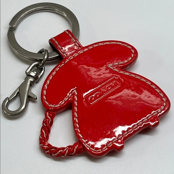 Coach Telephone Key Fob Bag Charm Vintage EUC - Picture 5 of 7